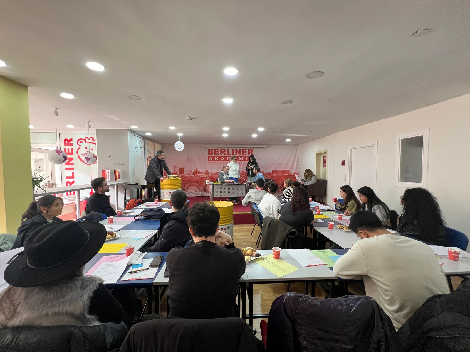 German conversation club I organised
