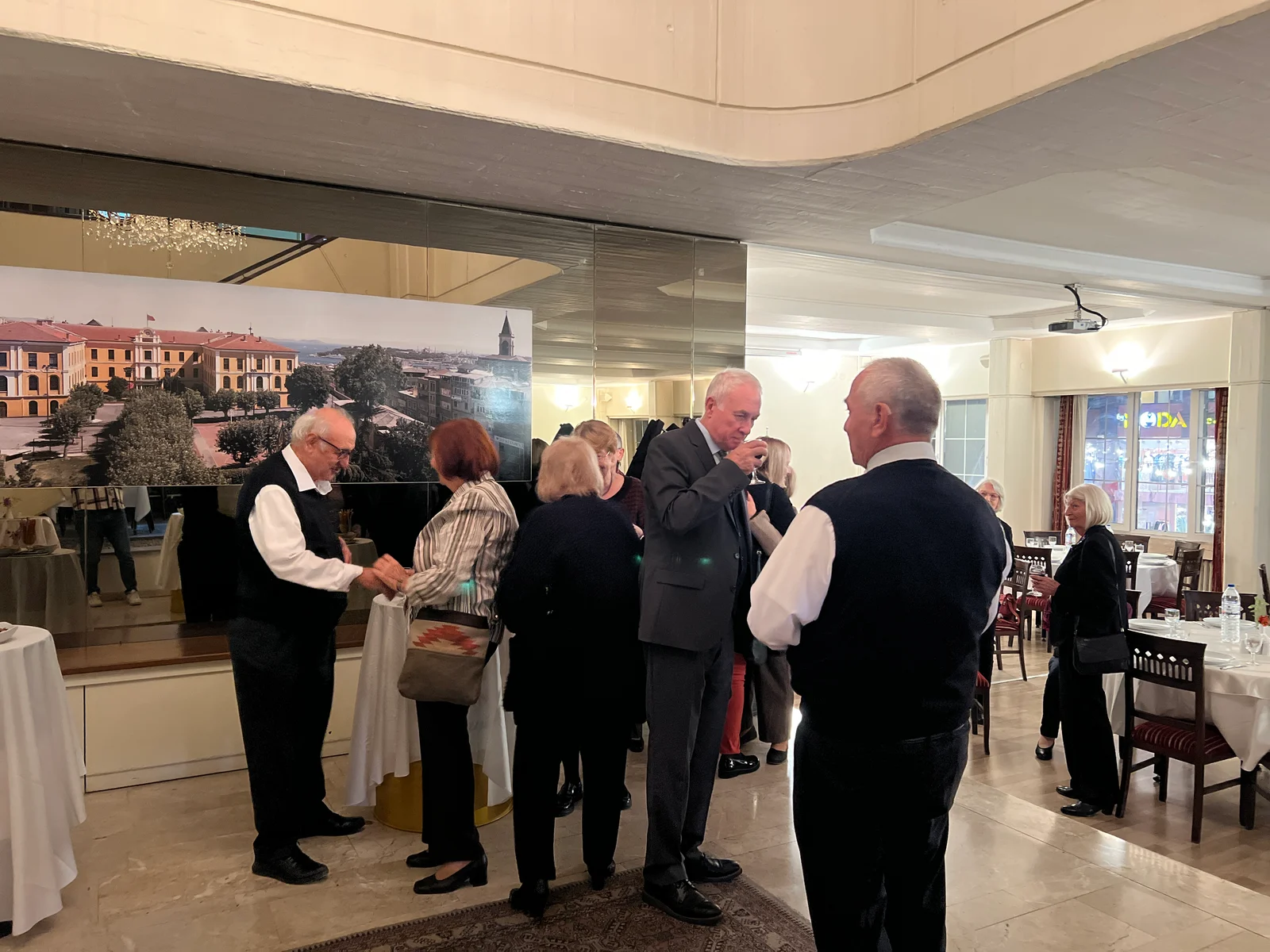 Volunteering at a German-Turkish association reception